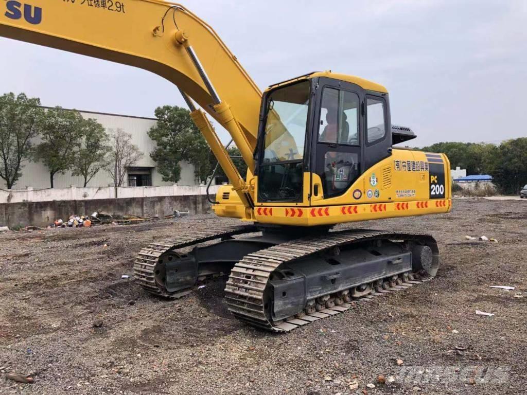Komatsu pc200-7 Crawler excavators