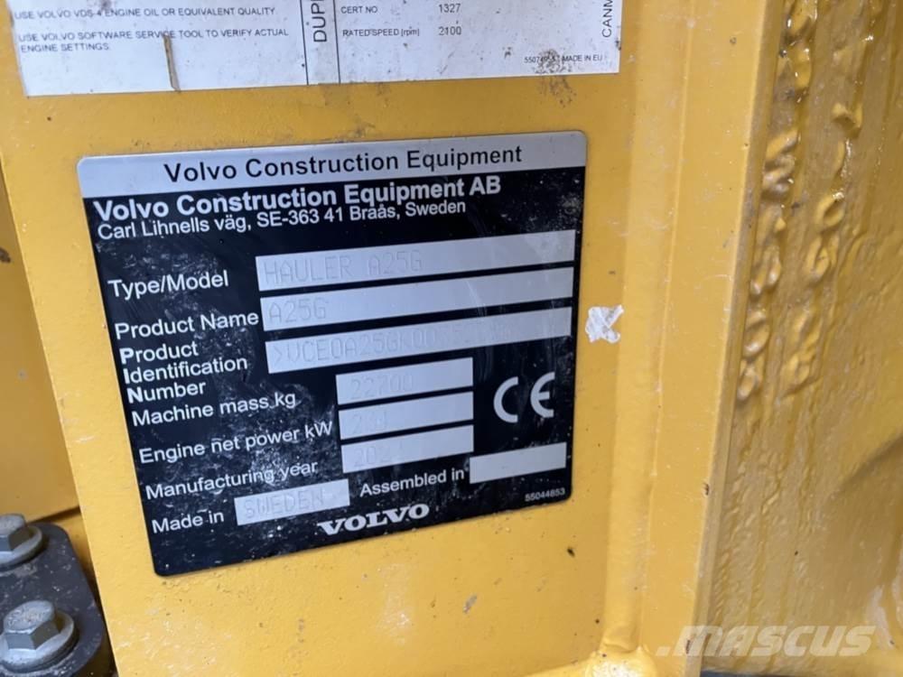 Volvo A25G Articulated Dump Trucks (ADTs)
