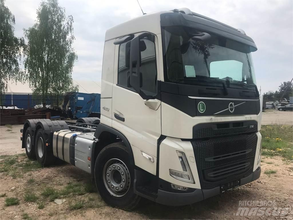 Volvo FM 420 6X2 Chassis Cab trucks