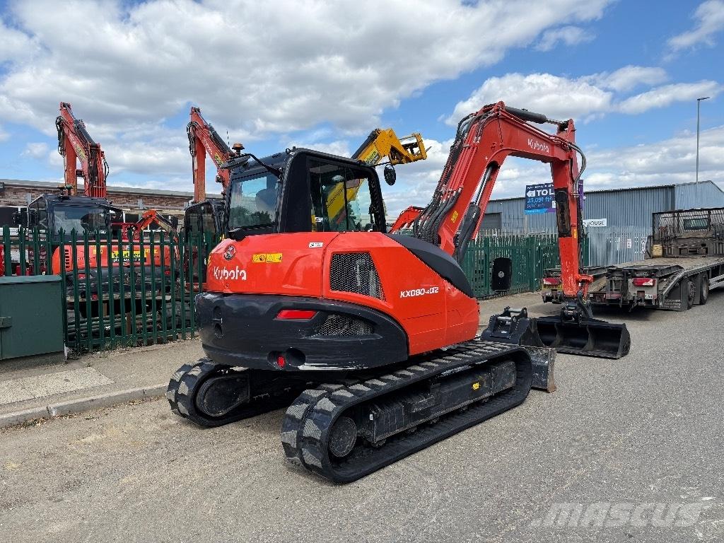 Kubota KX 080-4 Midi excavators  7t - 12t