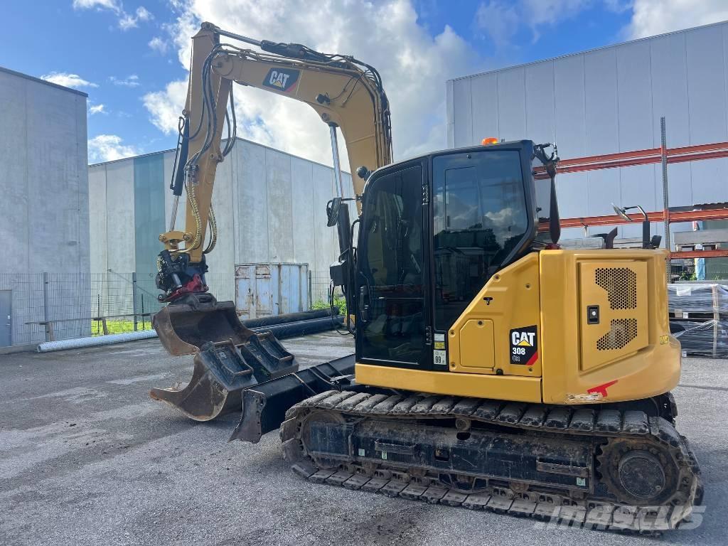 CAT 308 CR Midi excavators  7t - 12t