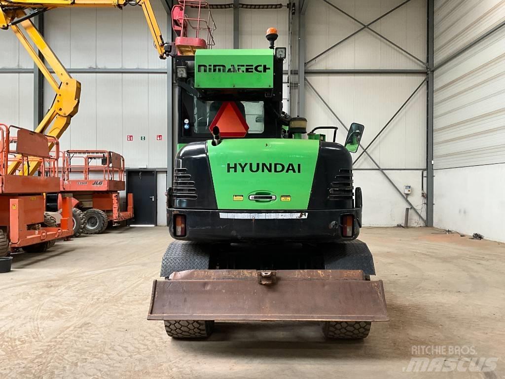 Hyundai 55 W-7 A Wheeled excavators
