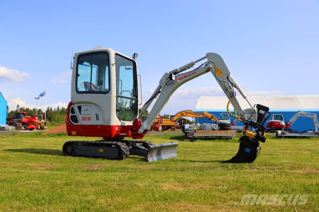 Takeuchi TB216 Mini excavators < 7t (Mini diggers)