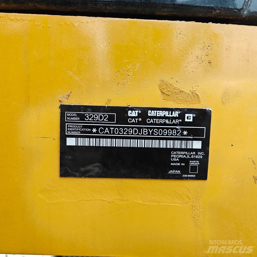 CAT 329 DD Crawler excavators