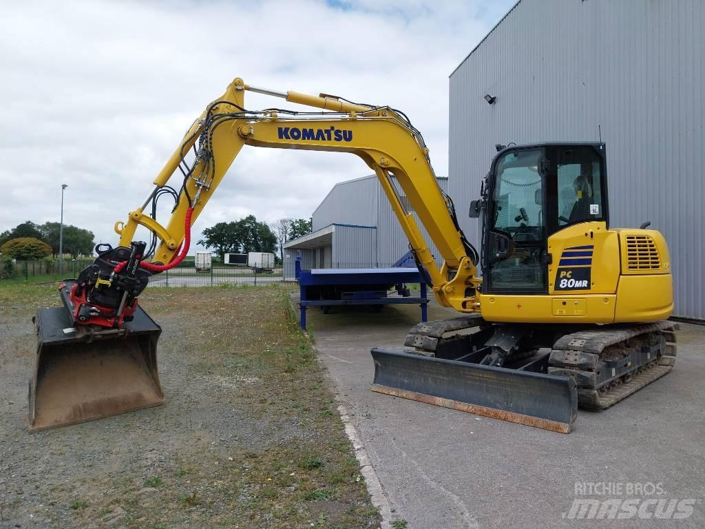Komatsu PC80MR-5 Midi excavators  7t - 12t
