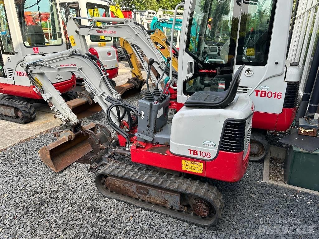 Takeuchi TB108 Mini excavators < 7t (Mini diggers)