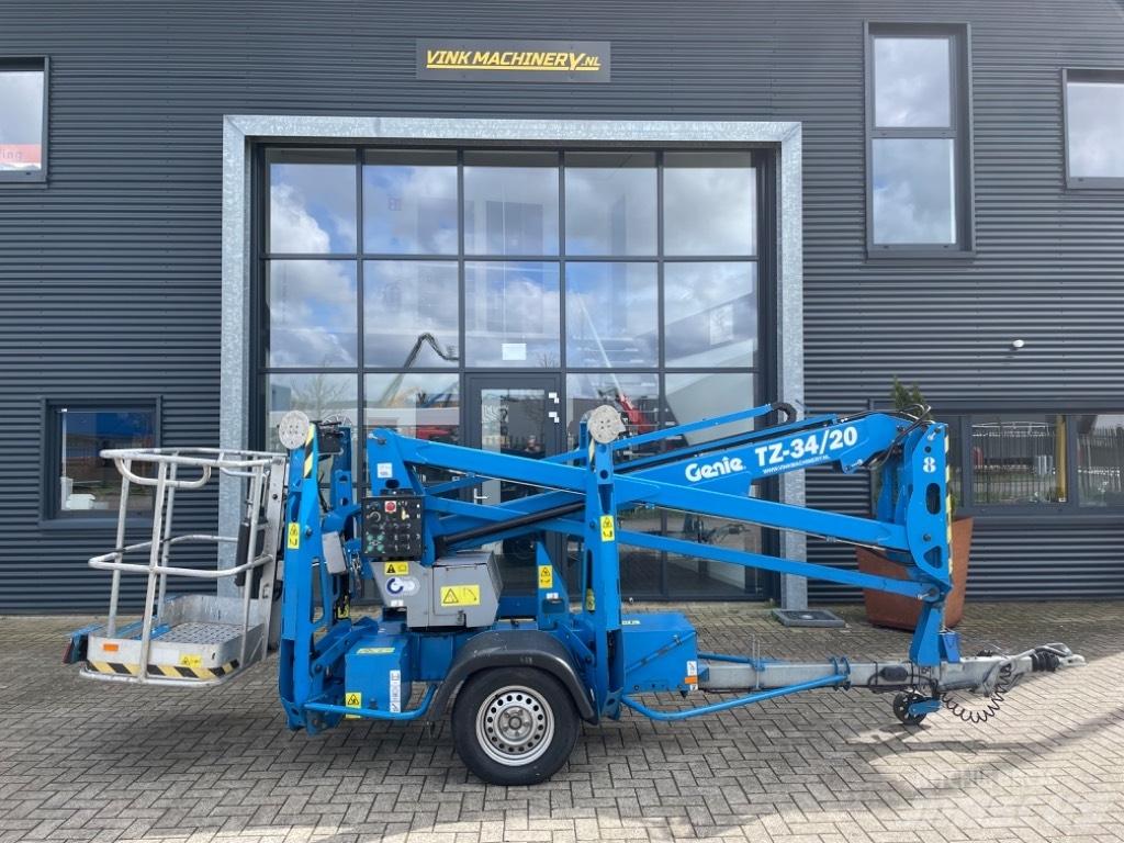 Genie TZ 34/20 Trailer mounted aerial platforms