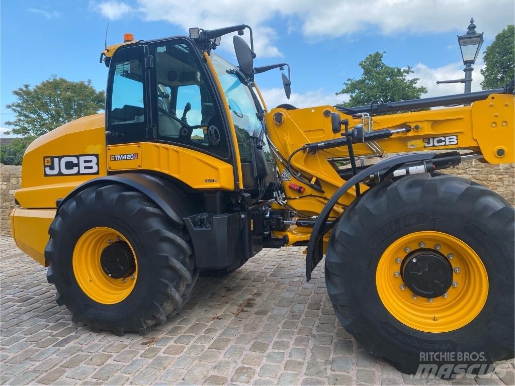 JCB Tm420s Telehandlers for agriculture