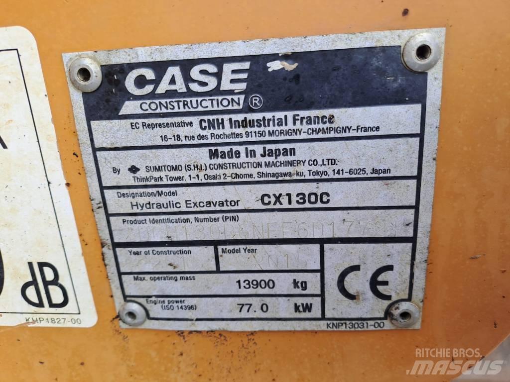CASE CX 130 C Crawler excavators
