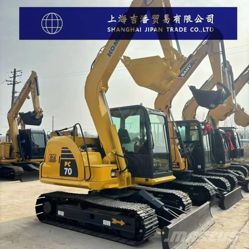Komatsu PC 70 Midi excavators  7t - 12t