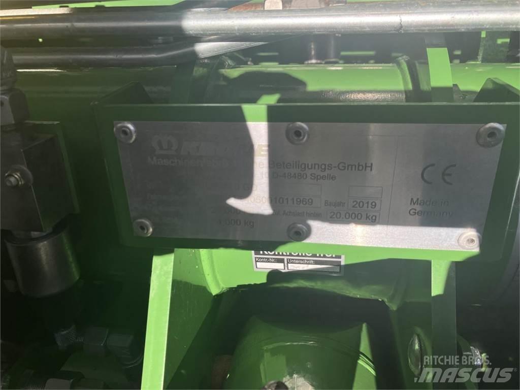 Krone ZX 470 GD Self loading trailers