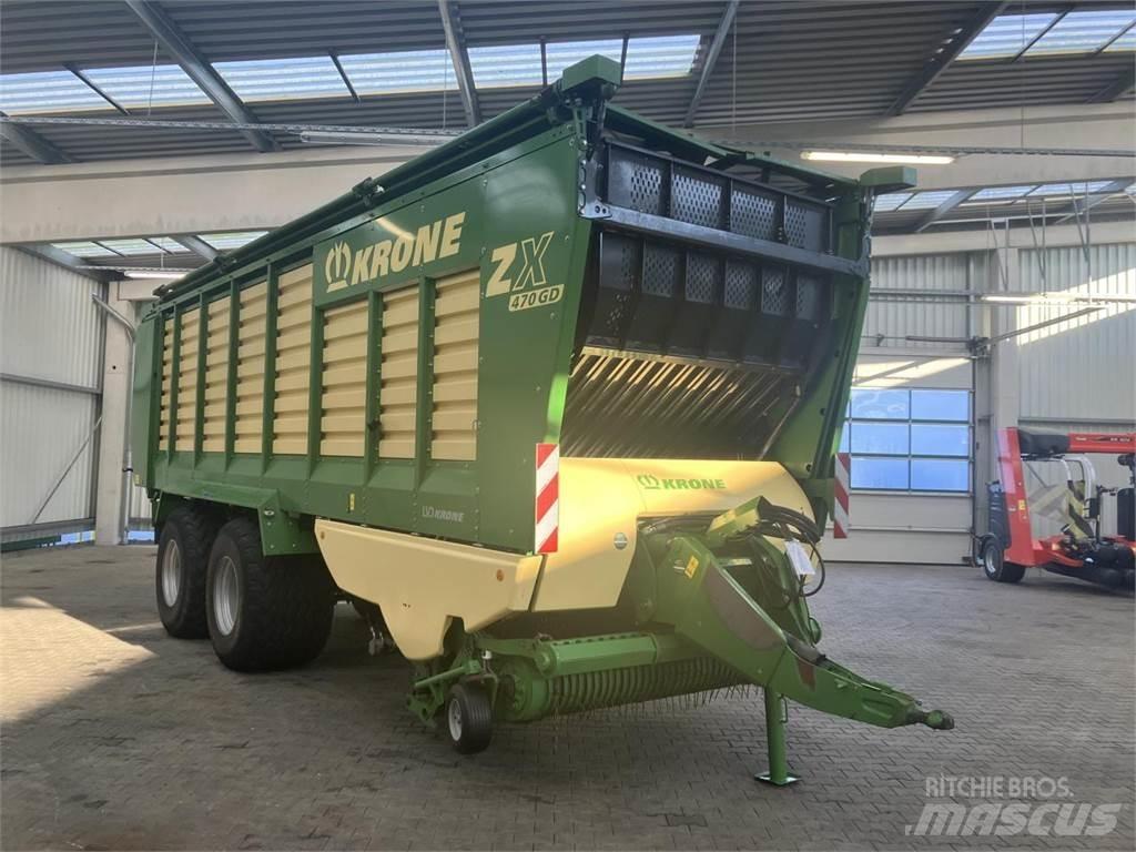 Krone ZX 470 GD Self loading trailers