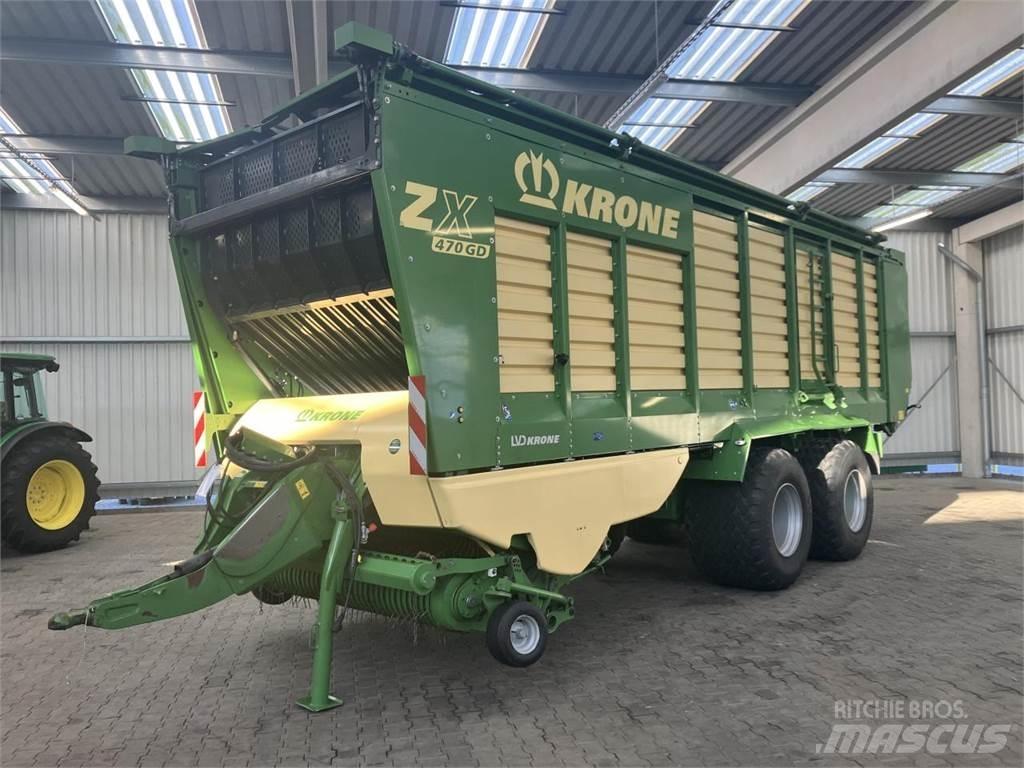 Krone ZX 470 GD Self loading trailers