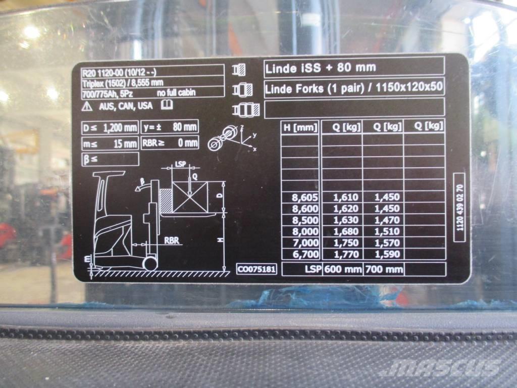 Linde R20 Reach trucks