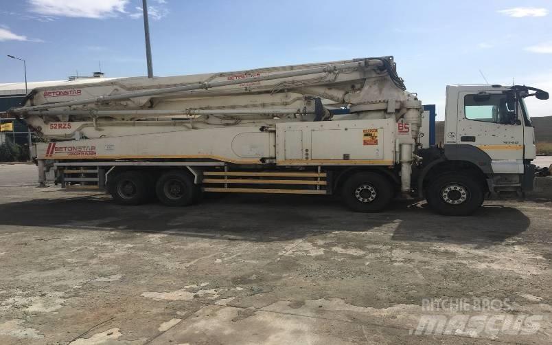 Betonstar 52M-5RZ Concrete pump trucks