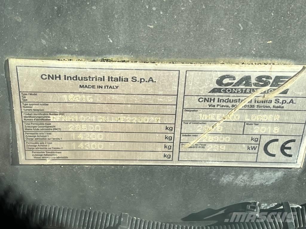 CASE 1021 G Wheel loaders