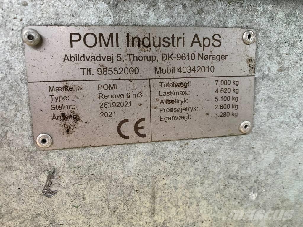 Pomi Renovo 6 m3 Waste compressors