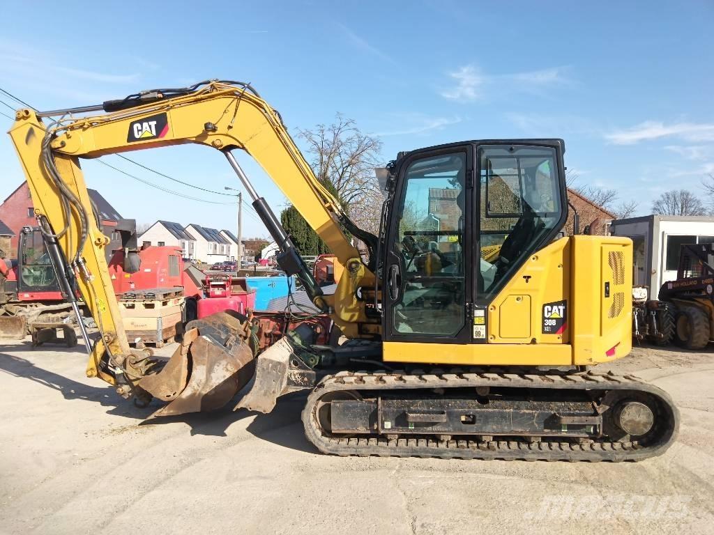 CAT 308 CR Midi excavators  7t - 12t