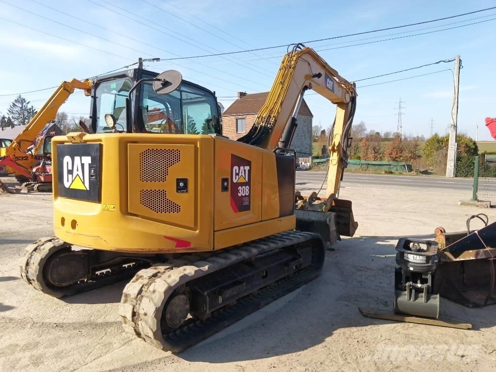 CAT 308 CR Midi excavators  7t - 12t
