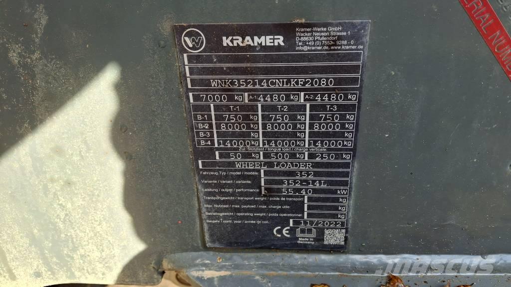Kramer 8115 Wheel loaders