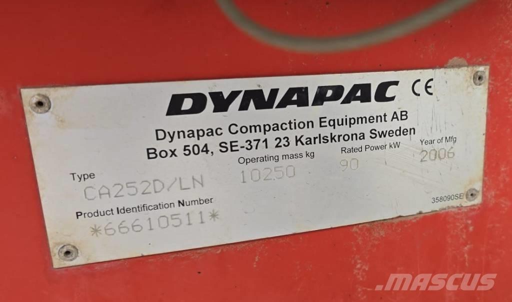 Dynapac CA 252 D Single drum rollers