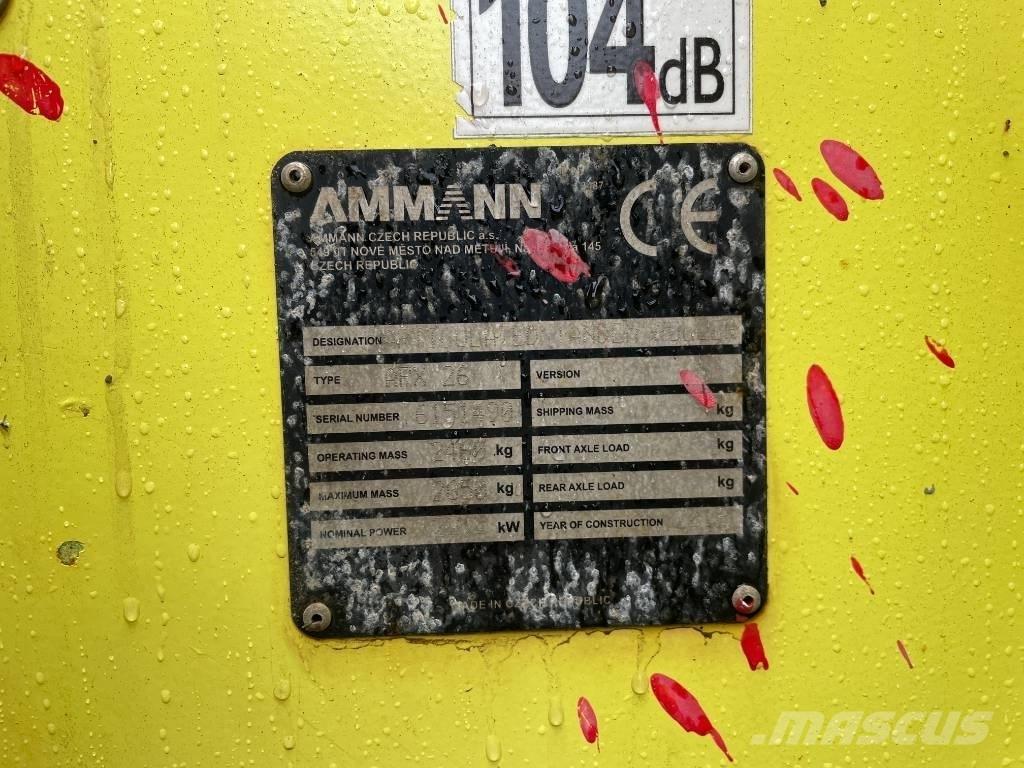 Ammann ARX 26 Twin drum rollers