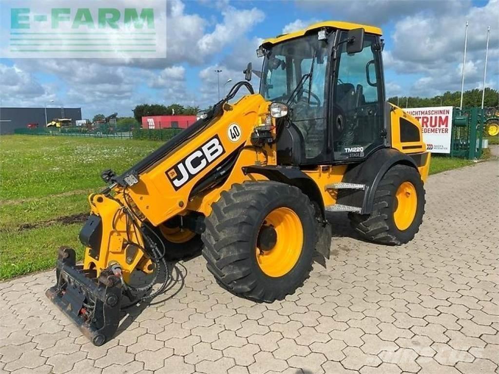 JCB tm 220 - 40 km/h Telehandlers for agriculture