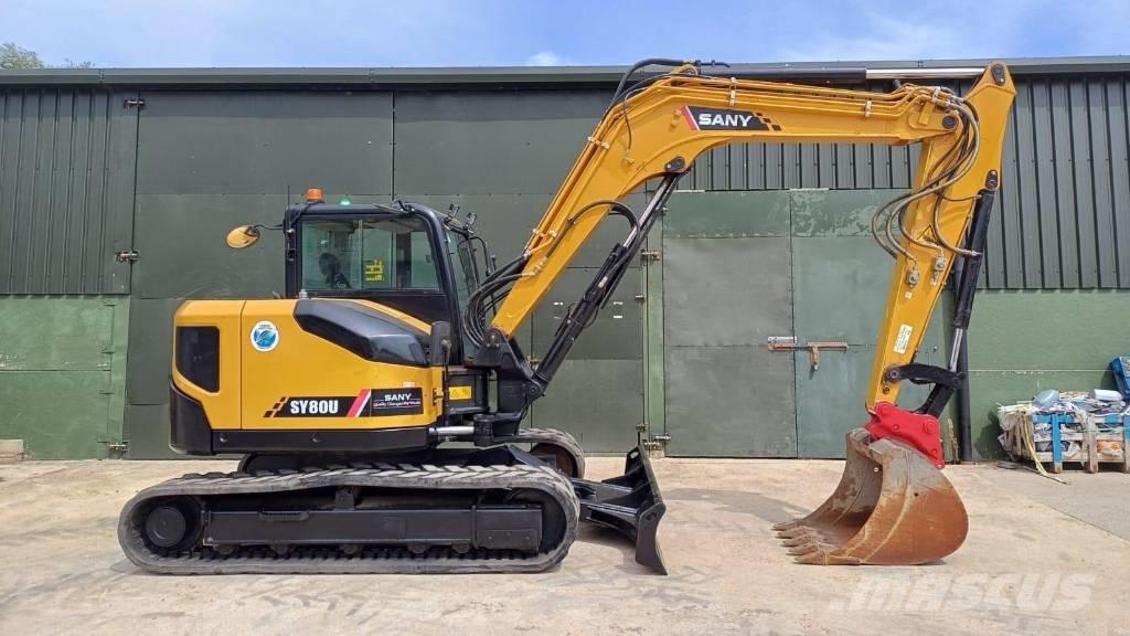 Sany SY 80 U Midi excavators  7t - 12t