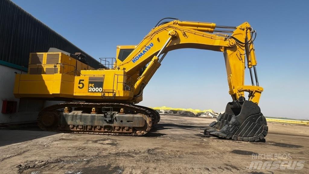 Komatsu PC 2000-8 Crawler excavators