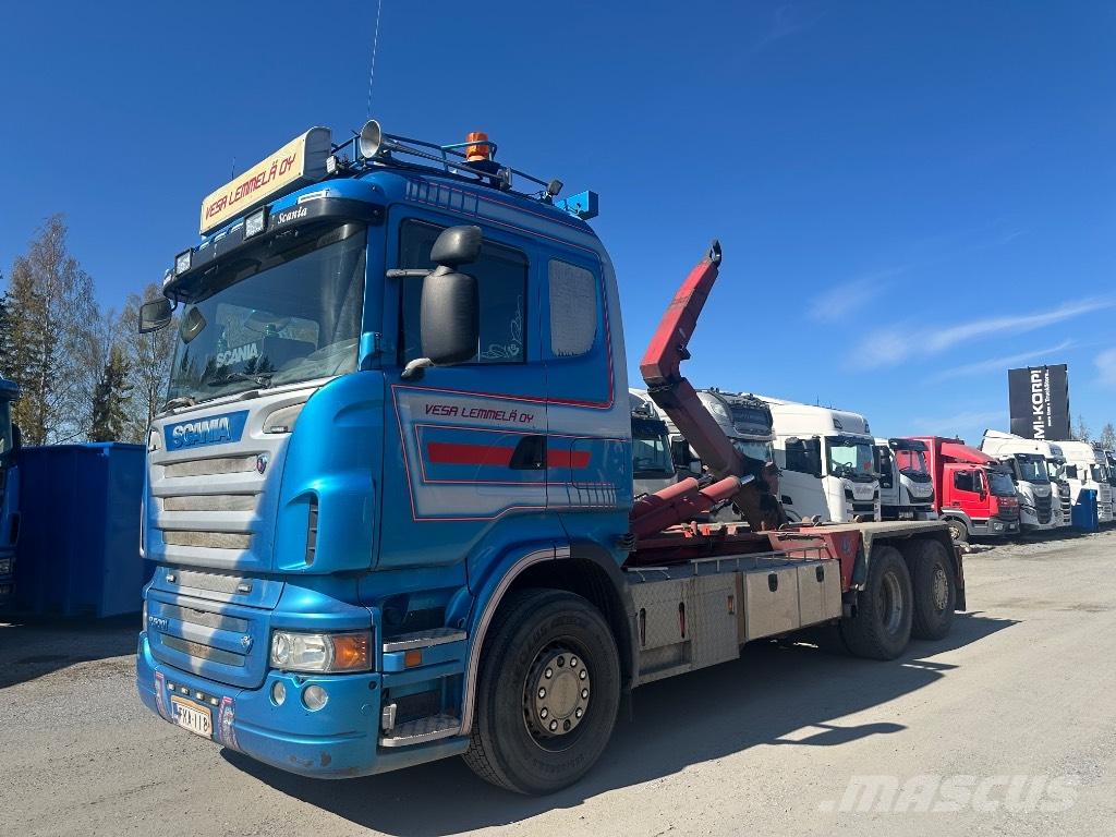 Scania R500 6x2*4 Hook lift trucks