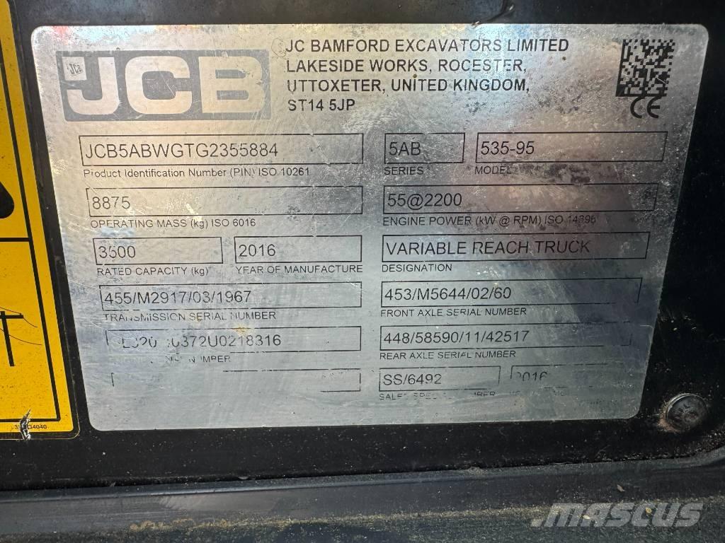 JCB 535-95 T4 Telescopic handlers