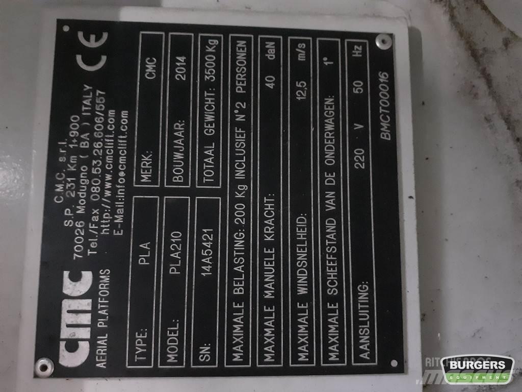 CMC PLA 210 Telescopic boom lifts