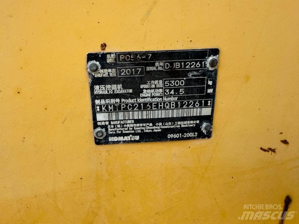 Komatsu PC 56-7 Mini excavators < 7t (Mini diggers)