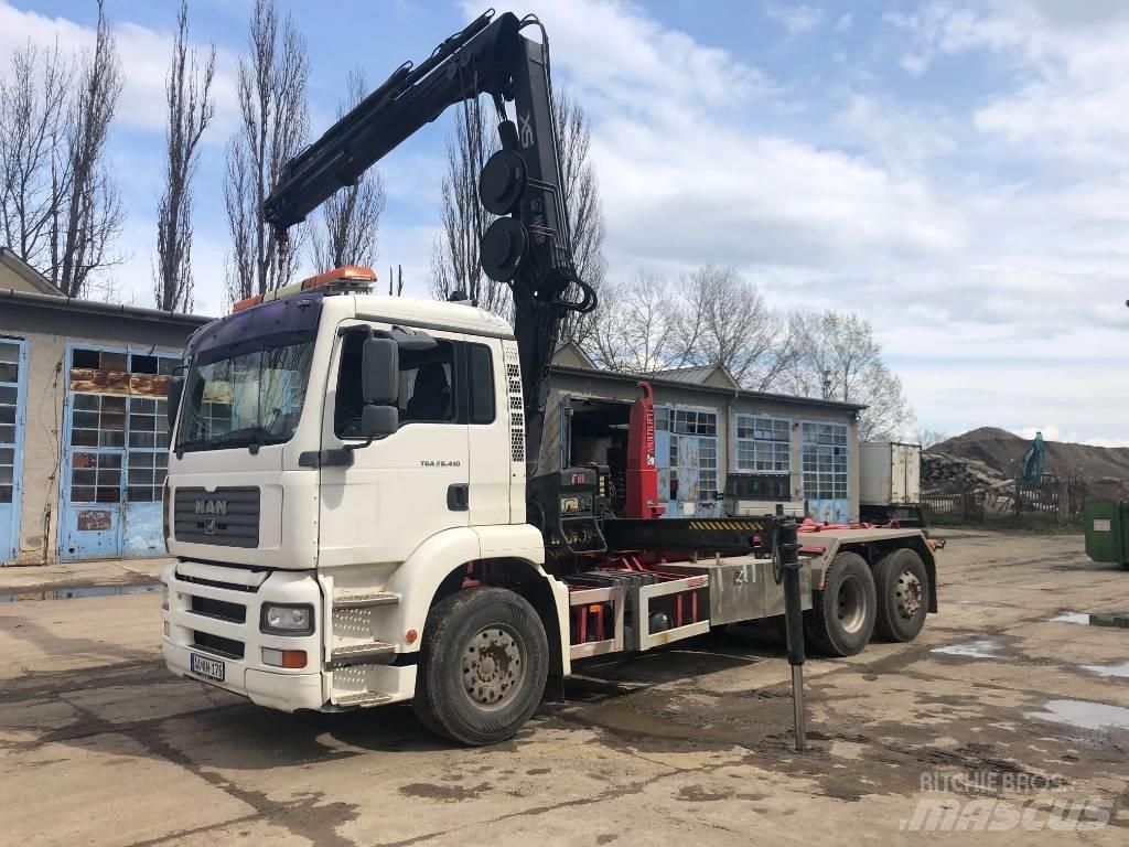 MAN 26.413 Cable lift demountable trucks