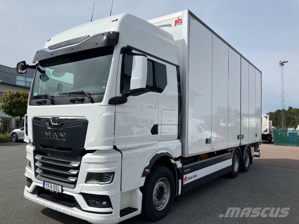 MAN TGX 26.510 Box body trucks