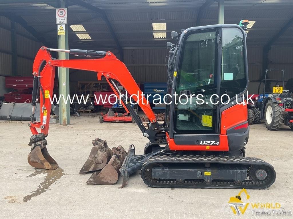 Kubota U 27-4 Mini excavators < 7t (Mini diggers)
