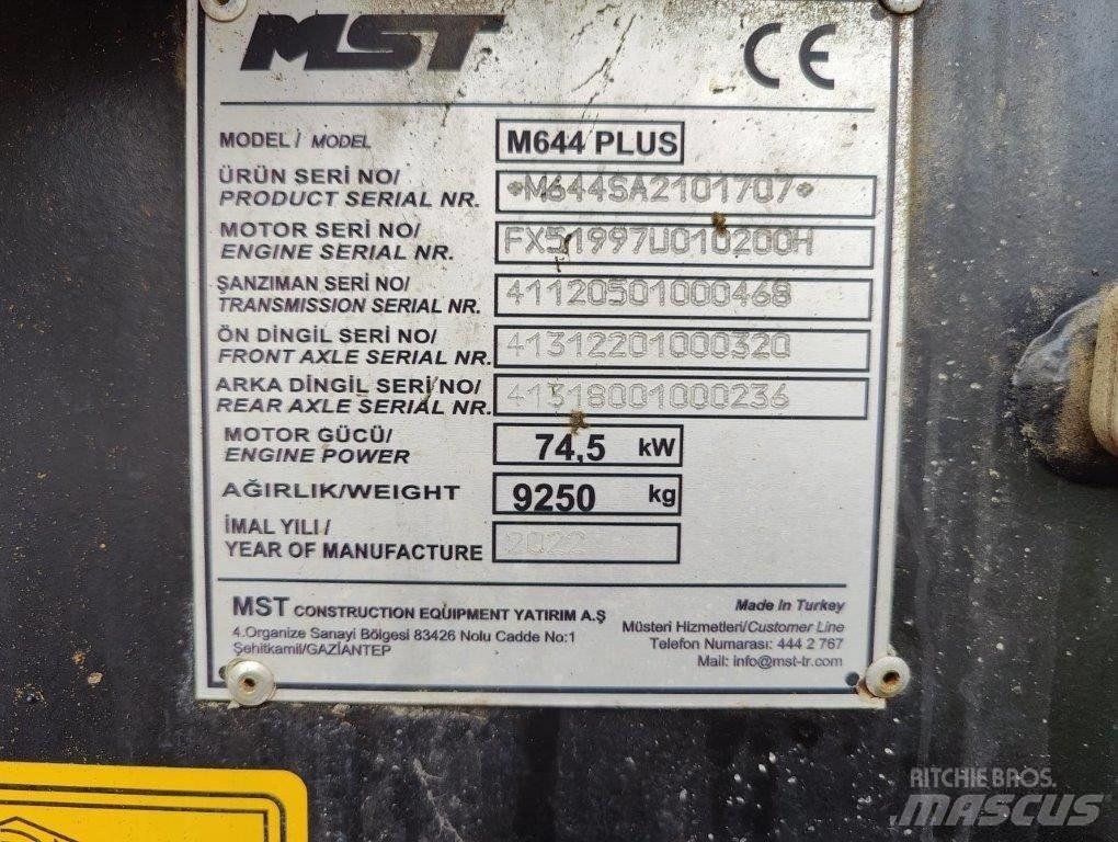 MST M644PLUS Backhoe loaders