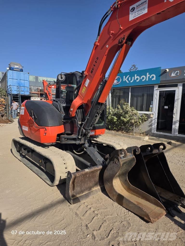 Kubota KX 080-4a2 Midi excavators  7t - 12t