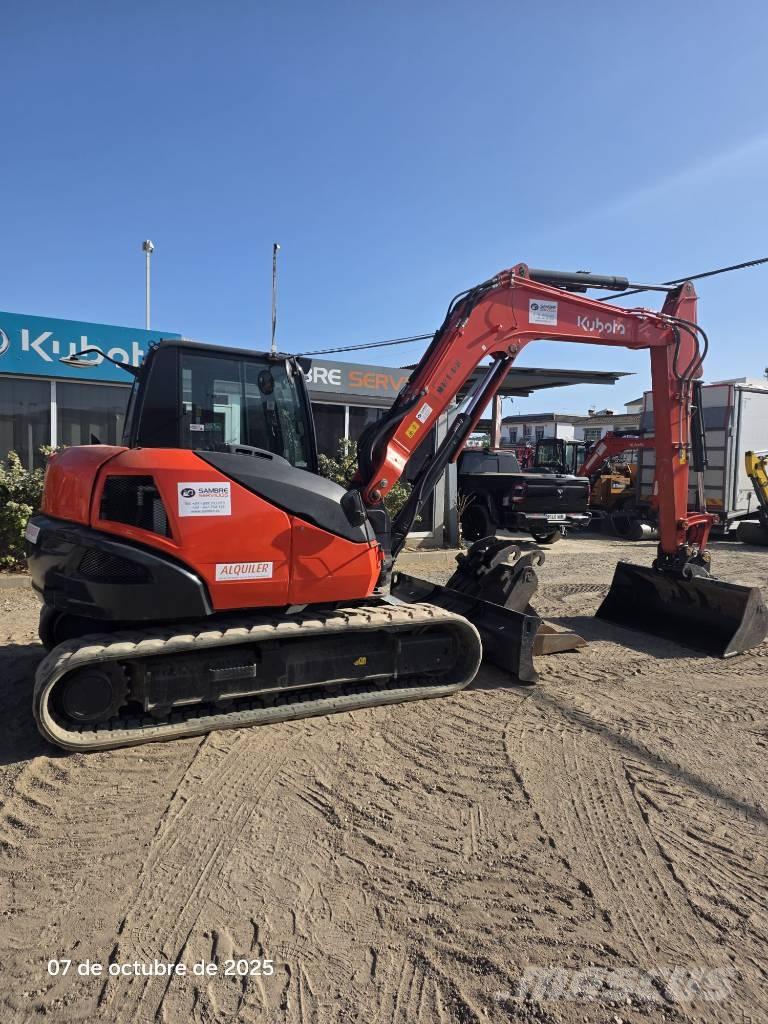 Kubota KX 080-4a2 Midi excavators  7t - 12t
