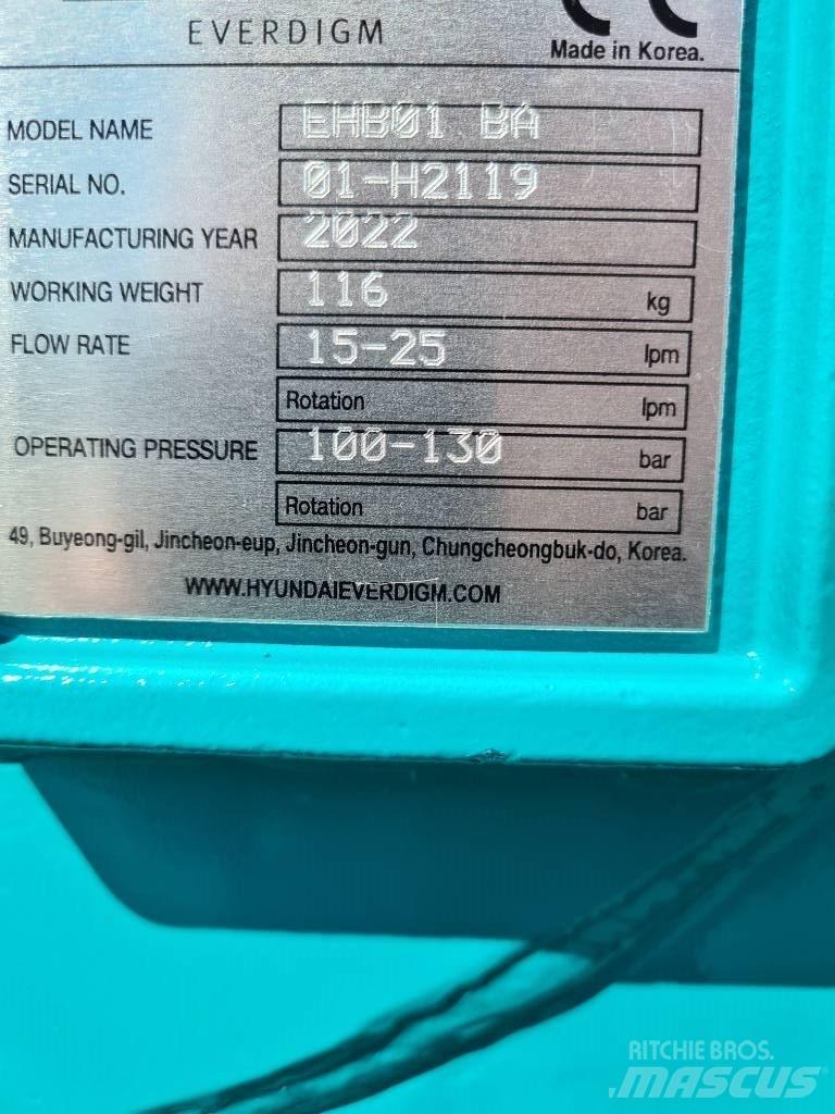 Everdigm EHB01 Hammers / Breakers