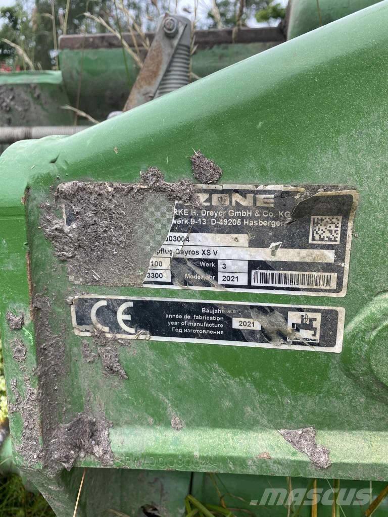 Amazone Cayros XS V Reversible ploughs