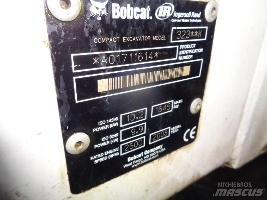 Bobcat 323 Mini excavators < 7t (Mini diggers)