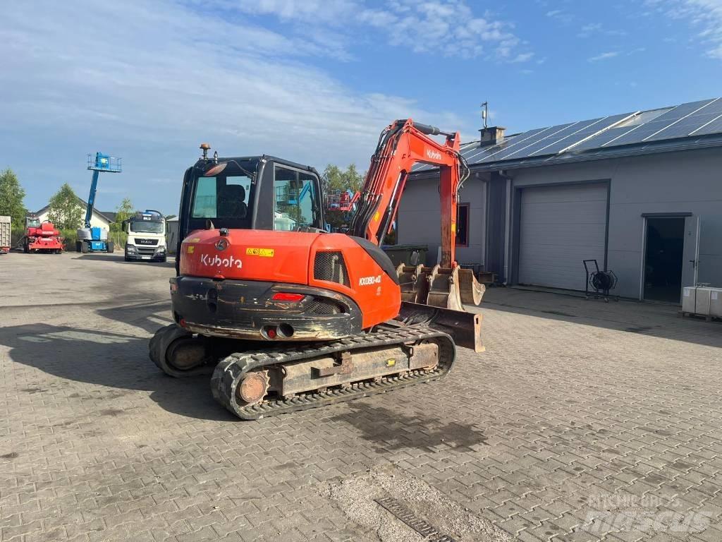 Kubota KX 080-4 Midi excavators  7t - 12t