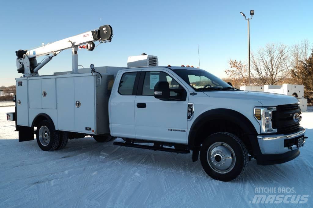 Ford F 550 XL SD Tracked cranes