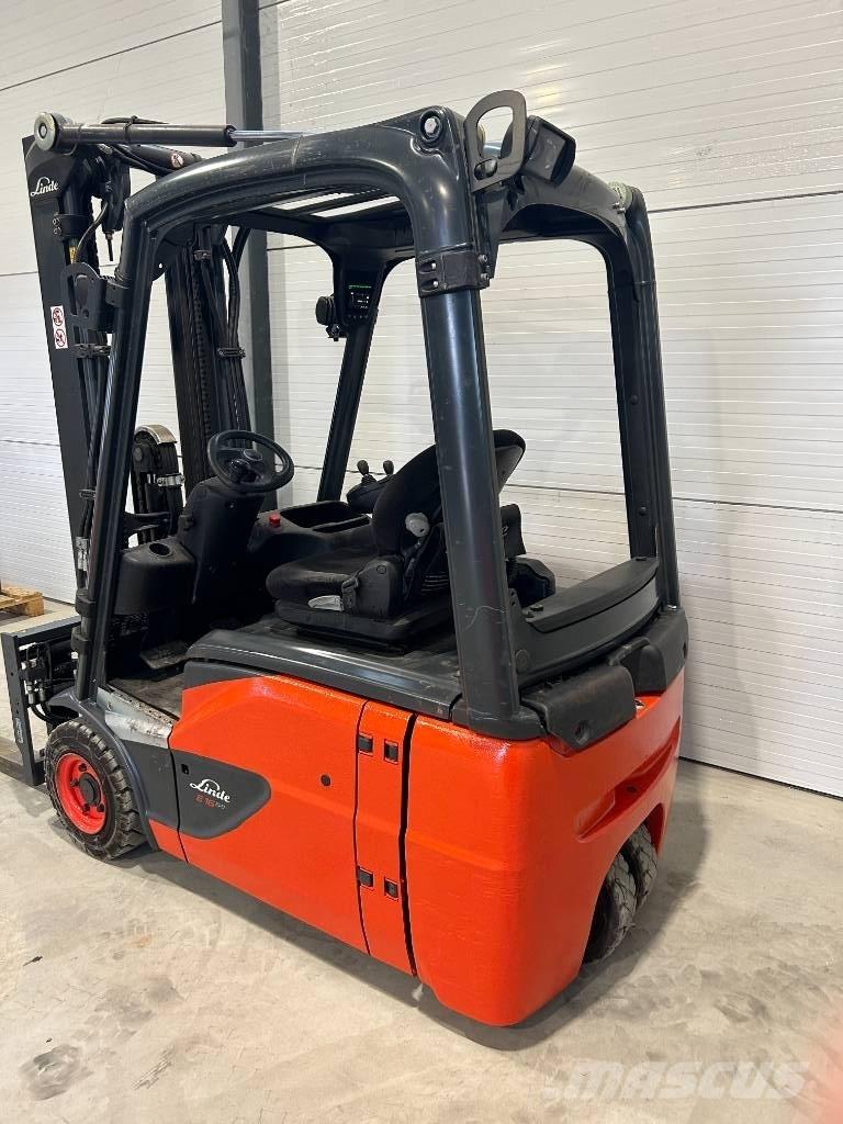 Linde E 16-02 Electric forklift trucks