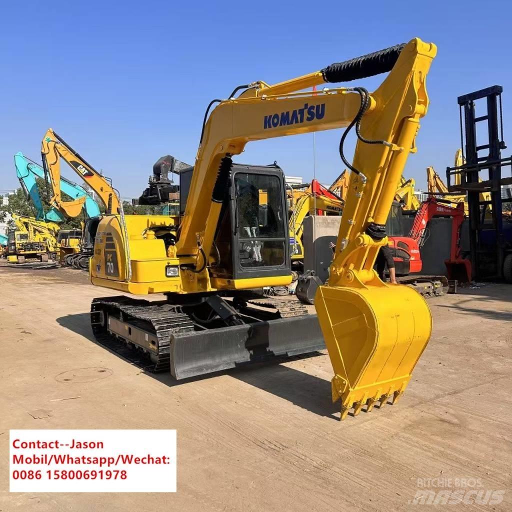 Komatsu PC 70-8 Crawler excavators