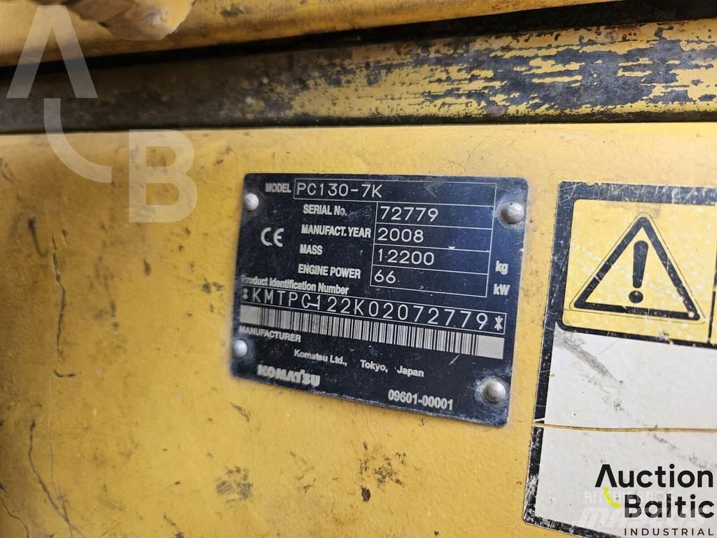 Komatsu PC130-7K Crawler excavators