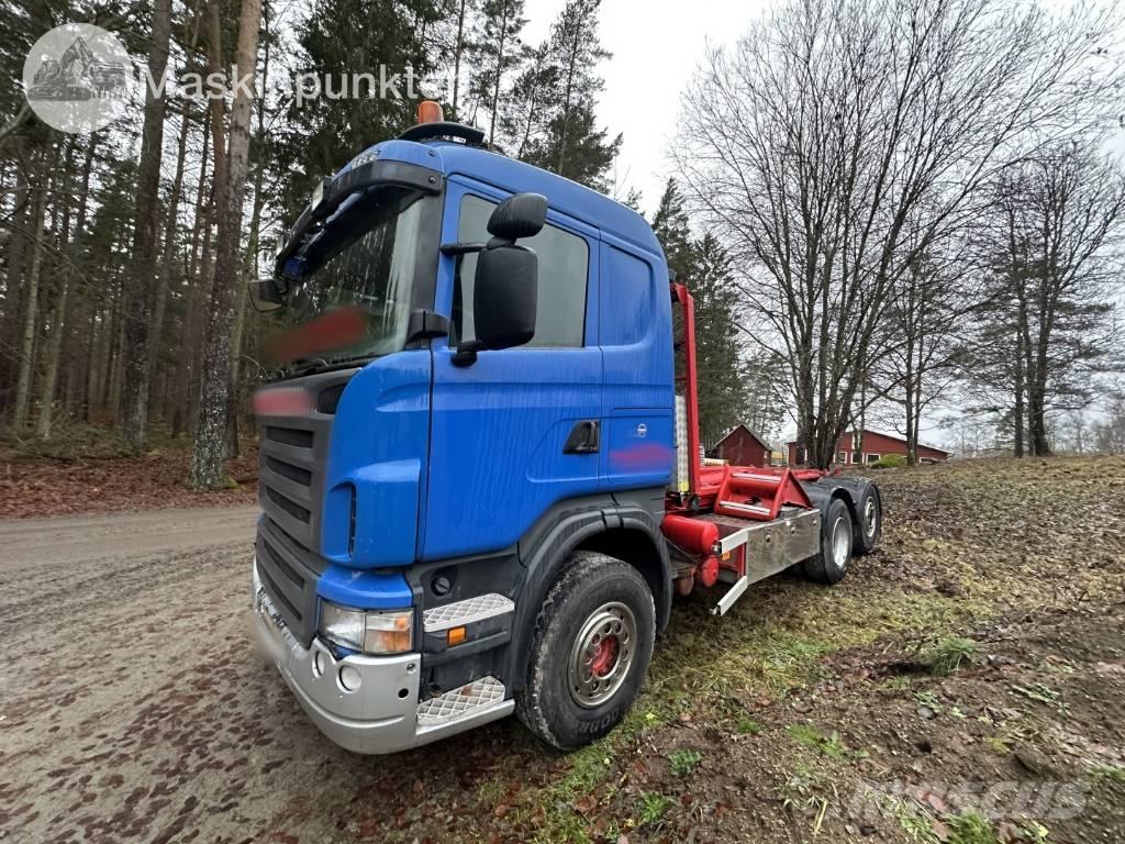 Scania R 480 Hook lift trucks