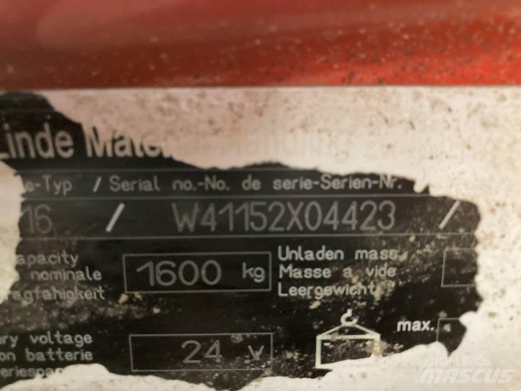 Linde T16/1152 Low lifter
