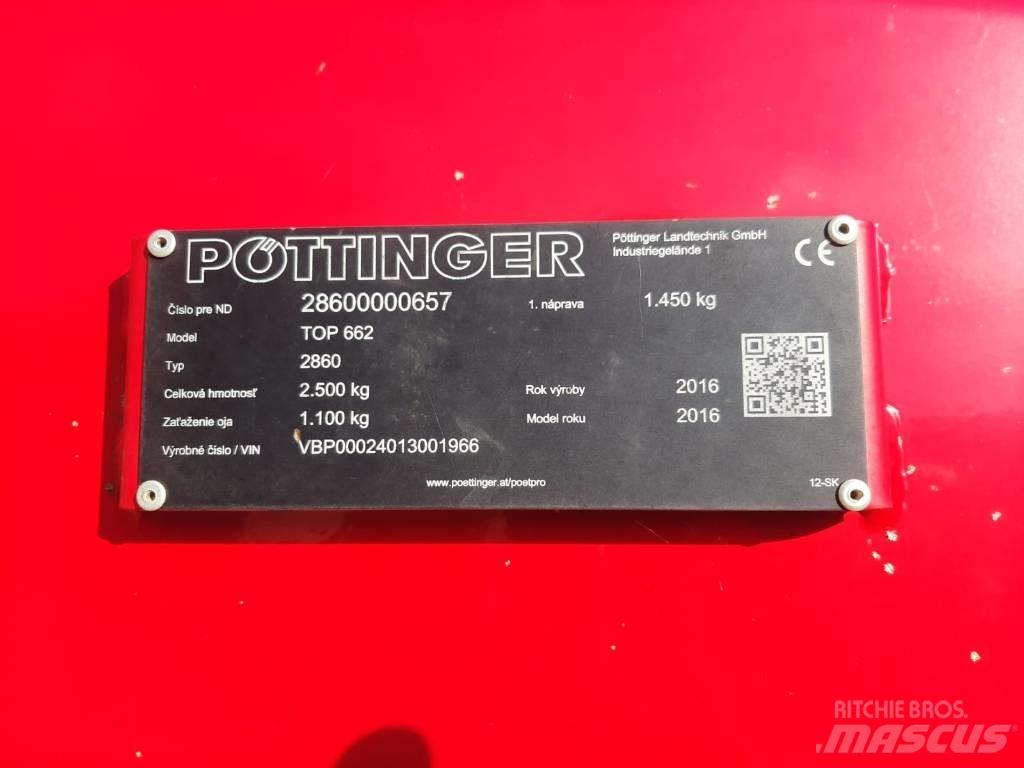 Pöttinger Top 662 Windrowers